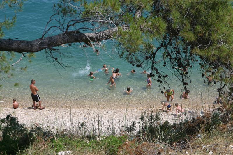 Baia Di Campi Hotel Vieste Bagian luar foto